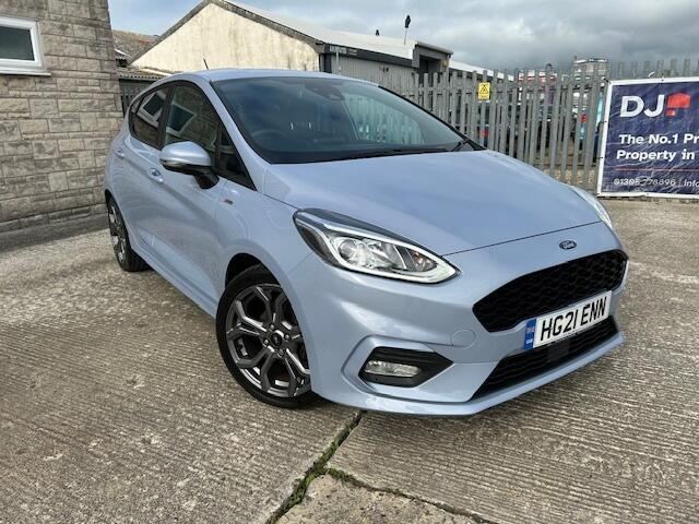 2021 (21) Ford Fiesta ST-Line Edition 5 Door 1.0L EcoBoost 95PS FWD 6 Speed Manual
