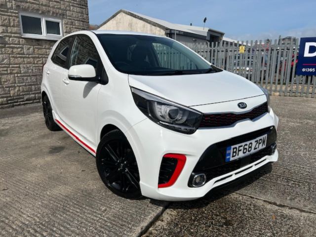2018 (68) Kia Picanto 1.0 T-GDi GT-Line Hatchback 5dr Petrol Manual Euro 6 (99 bhp)
