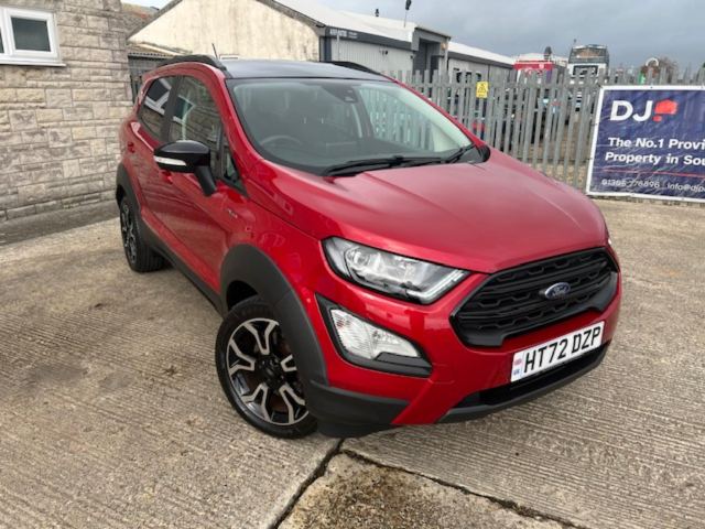 2023 (72) Ford EcoSport Active 5 Door 1.0L Ford EcoBoost 125PS FWD 6 Speed Manual