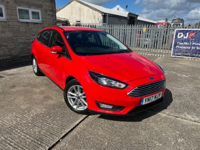 2017 (17) Ford Focus 1.0T EcoBoost Zetec Hatchback 5dr Petrol Auto Euro 6 (s/s) (125 ps)