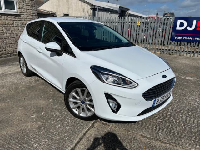 2021 (21) Ford Fiesta Titanium 5 Door 1.0L EcoBoost 95PS FWD 6 Speed Manual