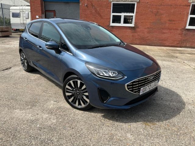 2022 (72) Ford Fiesta Titanium X 5 door 1.0L EcoBoost 125PS mHEV FWD 7-Speed PowerShift